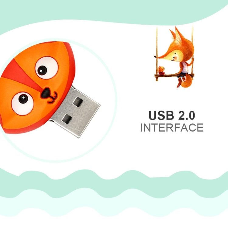 MicroDrive 64GB USB 2.0 Creative Cute Owl U Disk - USB Flash Drives by MicroDrive | Online Shopping UK | buy2fix